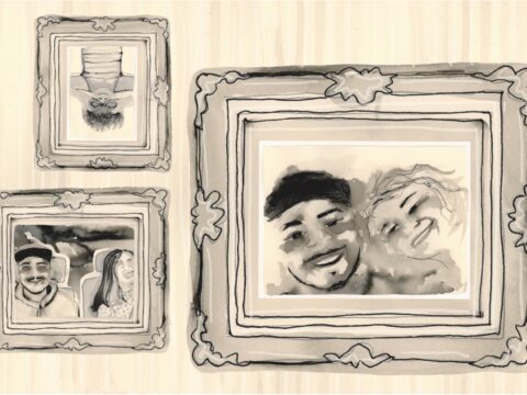 Illustrations of young people killed by fentanyl