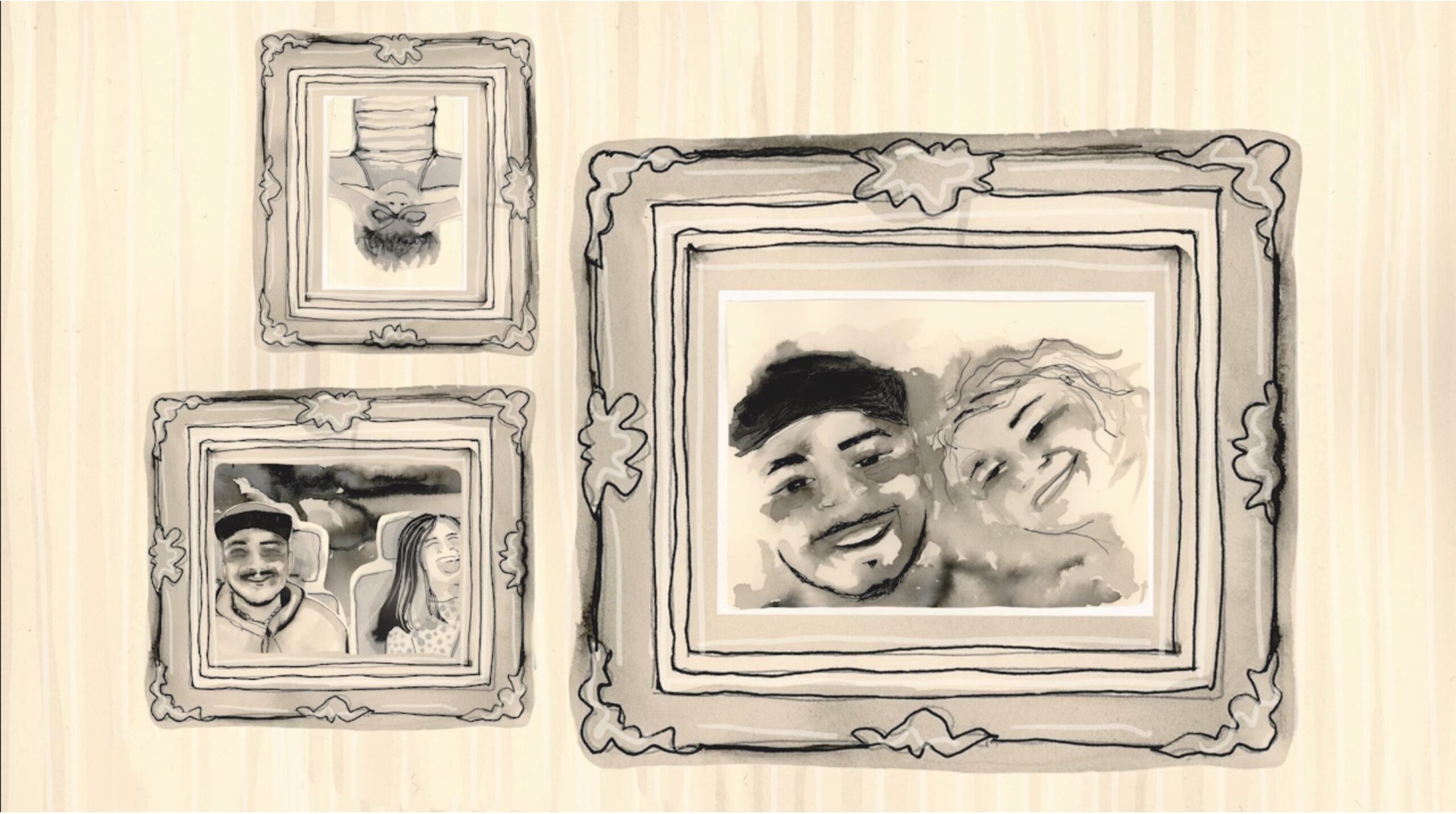 Illustrations of young people killed by fentanyl